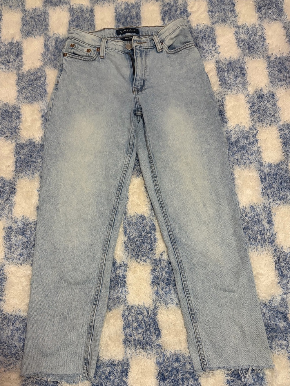 Aeropostale Light Blue Mom Jeans